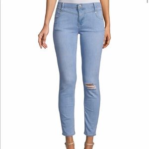 Free People Mara Distressed Skinny Jeans
